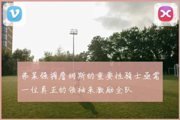 弗莱强调詹姆斯的重要性骑士亟需一位真正的领袖来激励全队